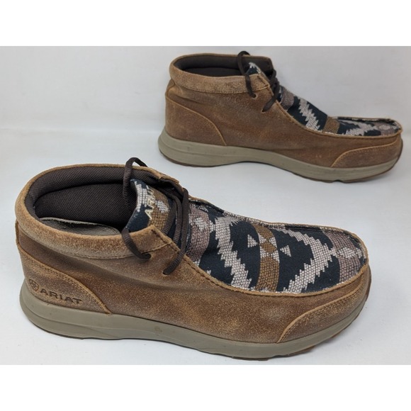 Ariat Men's 11 EE Spitfire Aztec High Top Shoes Ankle Boots Leather 10029640